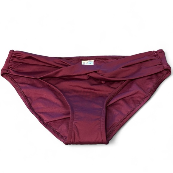 Seafolly Twist Band Hipster Full Coverage Bikini Bottom - Picture 5 of 12